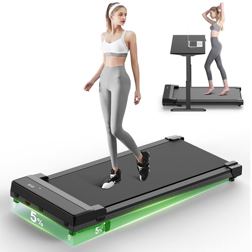 Walking Pad Treadmill with 5% Incline - Under Desk