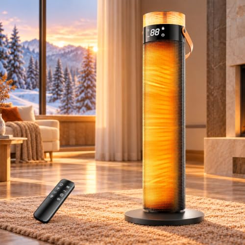 KEGIAN Space Heater with Remote & 24H Timer