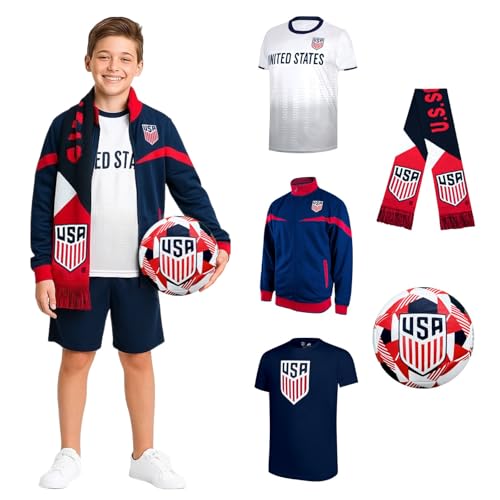Icon Sports US Soccer Federation Ultimate Fan Pack - Kids YXL