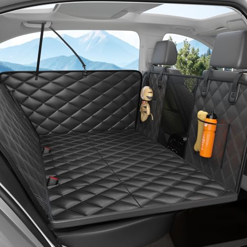 Dog Car Seat Cover for Back Seat, Waterproof & Scratch Resistant