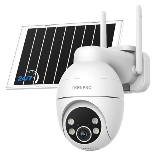 TKENPRO 2K Solar Wireless Outdoor Camera