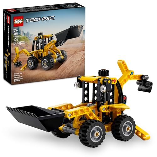 LEGO Technic Backhoe Loader 42197 - Working Digger & Scoop