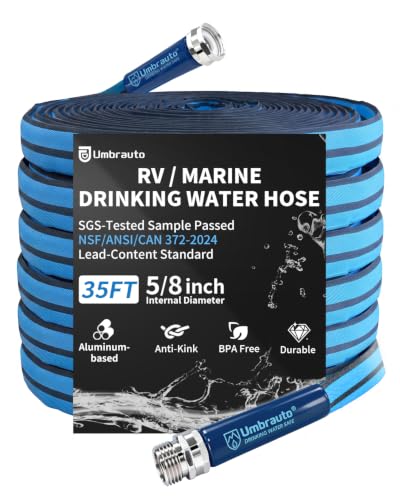 Umbrauto RV Drinking Water Hose 35FT 5/8 Inch