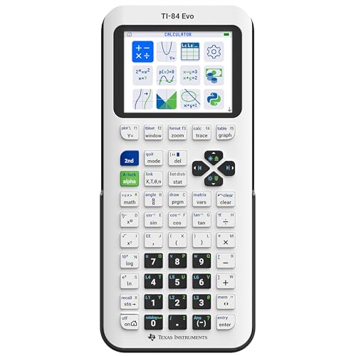 TI-84 Evo Graphing Calculator, White