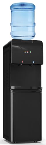 Tehanld Top Loading Water Cooler Dispenser, Black