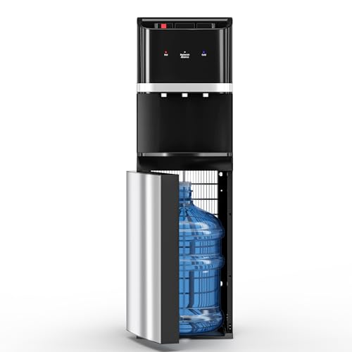 Manastin Bottom Loading Water Cooler Dispenser, Ink Black