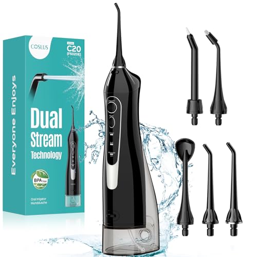 COSLUS ADA Water Dental Flosser C20 Cordless Irrigator