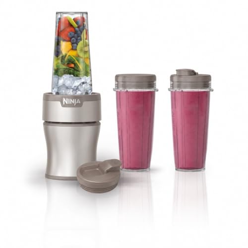 Ninja Nutri-Plus Personal Blender 900PW with 3 Cups, Taupe