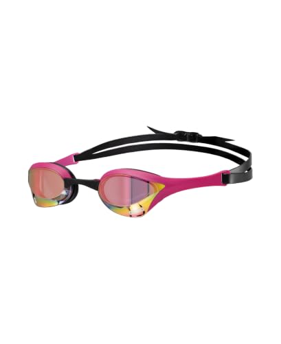 Cobra Ultra Swipe Racing Swim Goggles Anti-Fog Mirror Violet/Pink