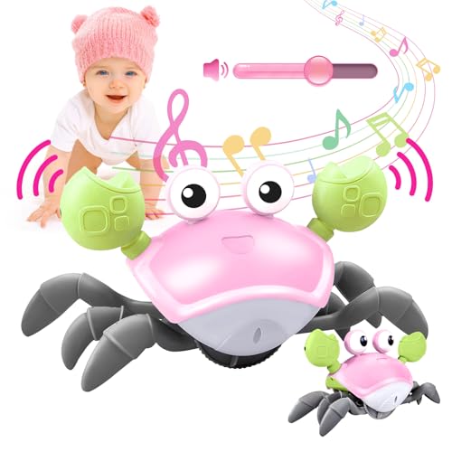 Musical Crawling Crab Toy with Music and Lights