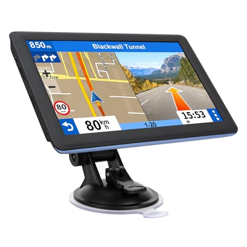 7" GPS Navigator with 2026 Maps & Touchscreen