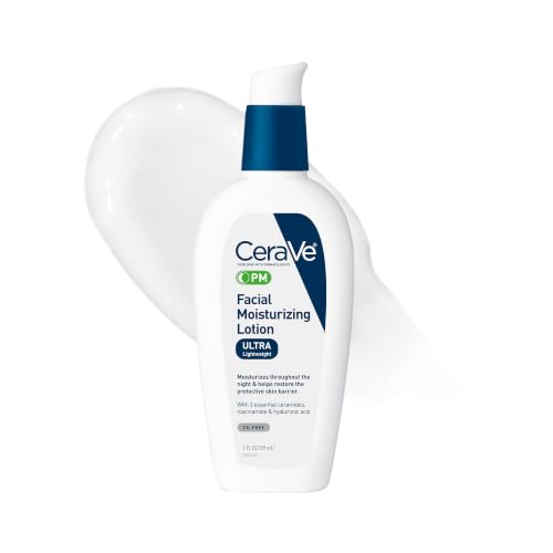 CeraVe PM Facial Moisturizing Lotion with Hyaluronic Acid
