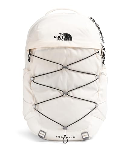 North Face Borealis Commuter Laptop Pack, Gardenia White/Black