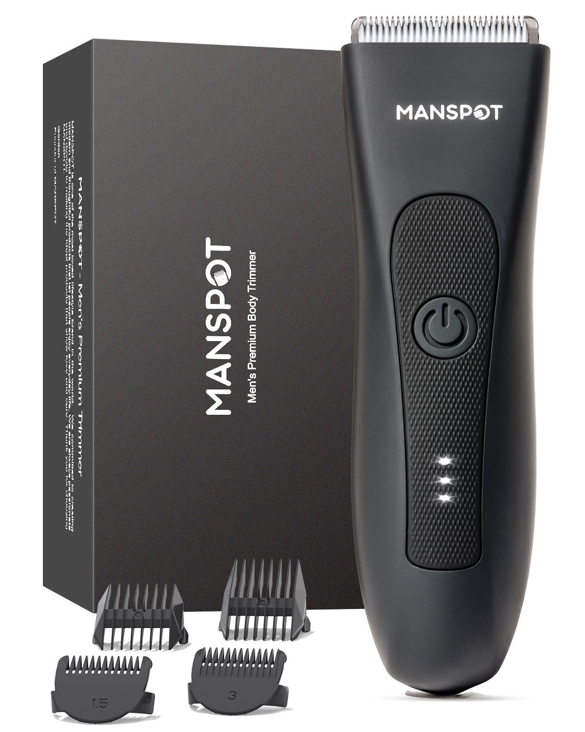 MANSPOT Groin and Body Hair Trimmer for Men