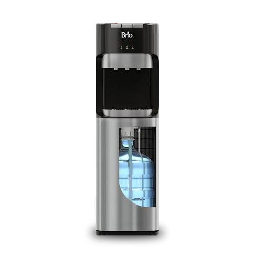 Brio Bottom Loading Water Cooler - 3 Temps, Safety Lock