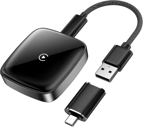 Wireless CarPlay Adapter – Plug & Play Auto-Connect