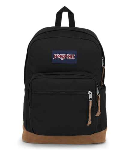 JanSport Right Pack Backpack - 15" Laptop Sleeve, Black