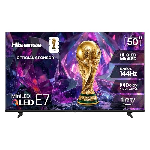 Hisense 50" E7 Cinema Hi-QLED Mini-LED 4K Smart Fire TV