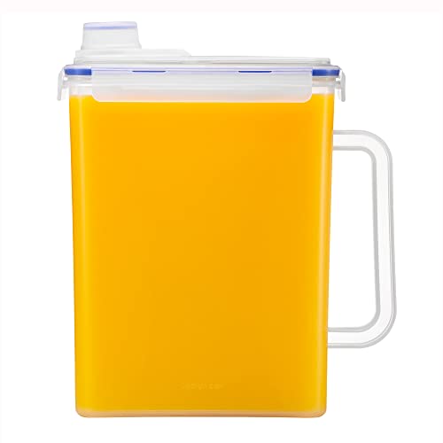 LocknLock 1 Gallon Aqua Fridge Door Water Pitcher