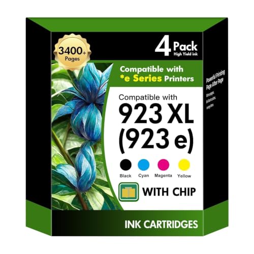 923XL Ink Cartridges Combo Pack for HP OfficeJet Pro