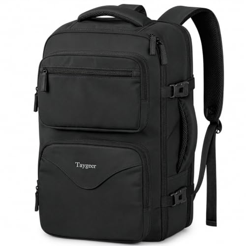 40L Large Travel Backpack, TSA Carry On with Laptop Compartment