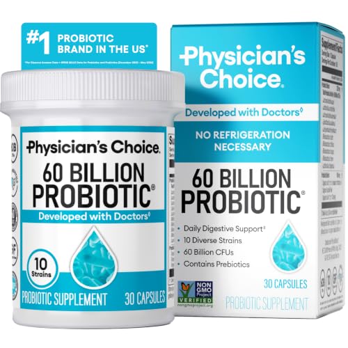 Physician's CHOICE Probiotics 60 Billion CFU - 10 Strains
