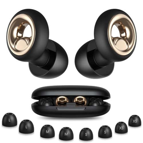 Noise Cancelling Silicone Ear Plugs for Sleeping, 60dB, 8 Tips