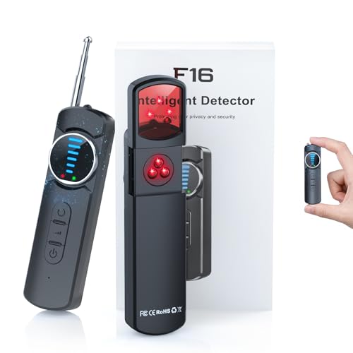 7-in-1 Hidden Camera Detector with AI Chip & GPS Tracker