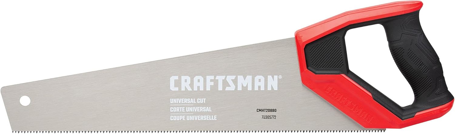 CRAFTSMAN Hand Saw, 15-Inch (CMHT20880)