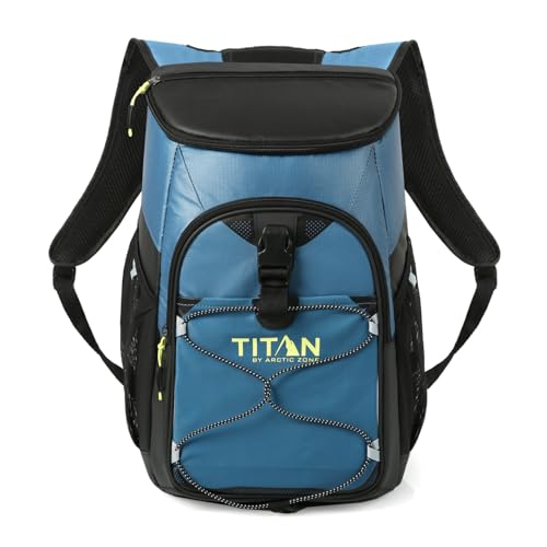 Titan 24 Can Backpack Cooler, Marine Blue