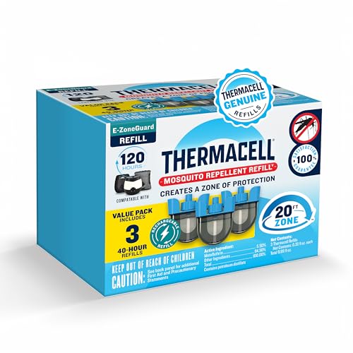 Thermacell E-ZoneGuard Mosquito Repellent Refill 120-Hr