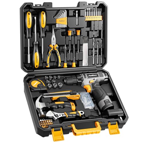PULITUO 12V Cordless Drill Set with 149-Piece Tool Kit