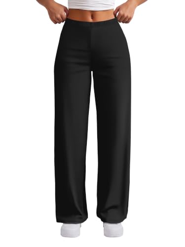 Rexley Black Wide Leg Lounge Pants 2XL
