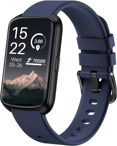 Smart Watch with Heart Rate & Blood Oxygen Monitor, IP68 Waterproof