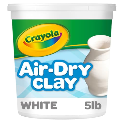 Crayola Air Dry Clay 5lbs, Natural White
