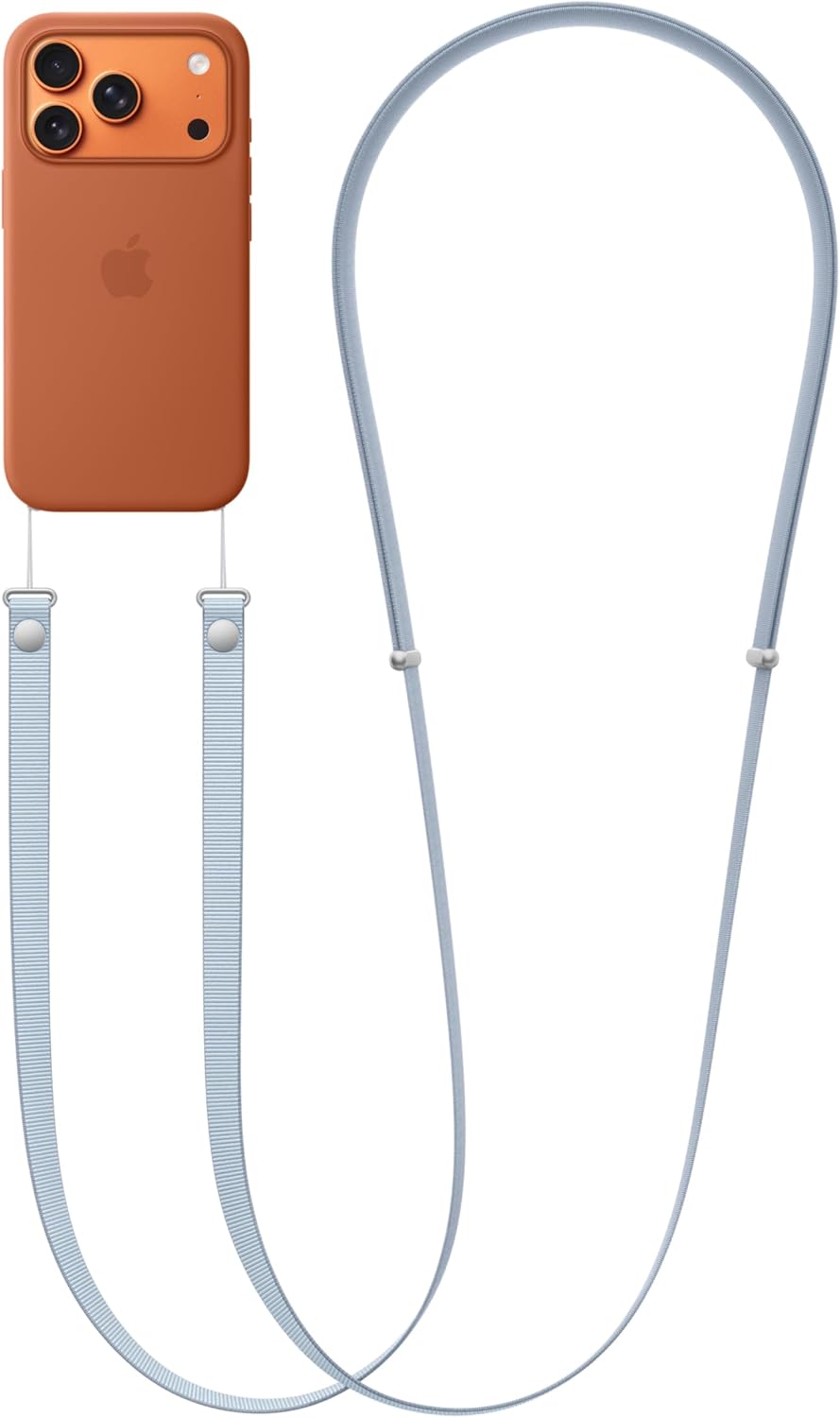 Apple Crossbody Strap Light Blue