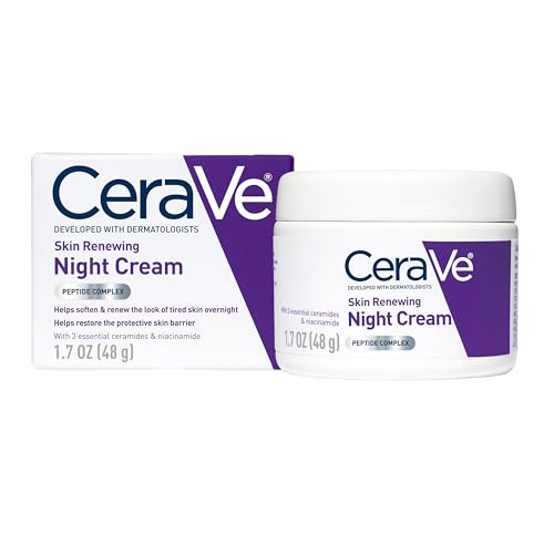 CeraVe Skin Renewing Night Cream with Peptides & Hyaluronic Acid