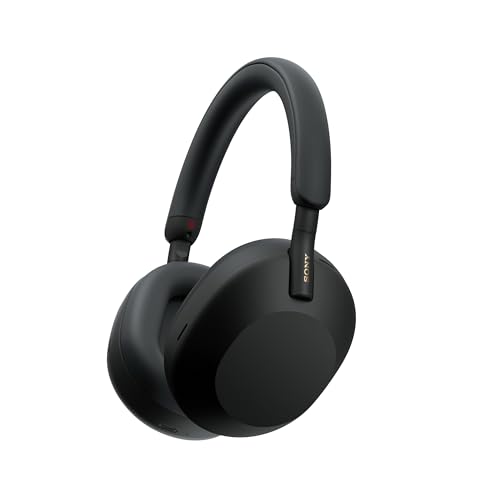 Sony WH-1000XM5 Noise Canceling Headphones, 30-Hour Battery