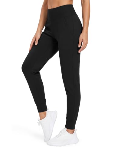 GAYHAY Women's High Waisted Joggers - Black