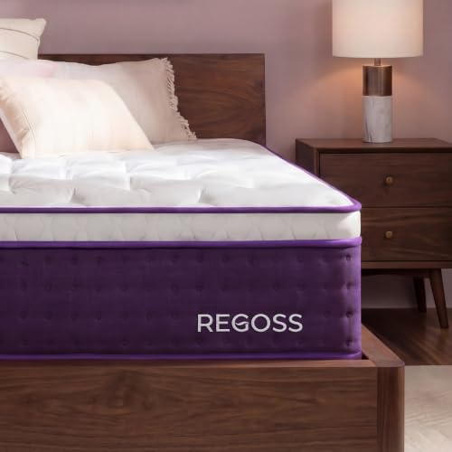 REGOSS Soft Queen Hybrid Mattress 14 Inch