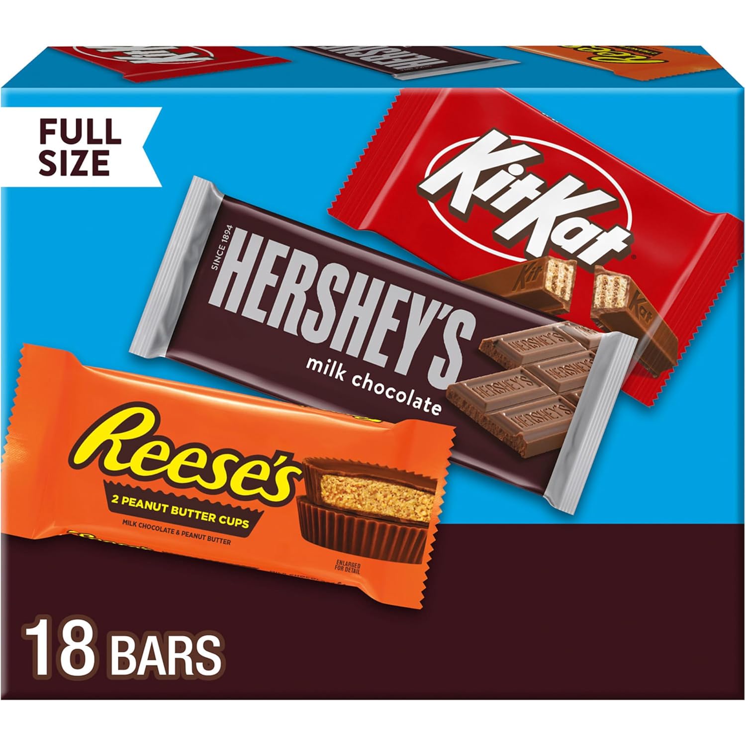 Hershey's, Kit Kat and Reese's Chocolate Candy Variety Box