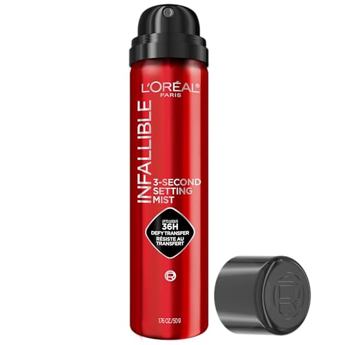 L'Oreal Paris Infallible 3-Second Setting Spray, 1.76 oz Deal on DealUpdates