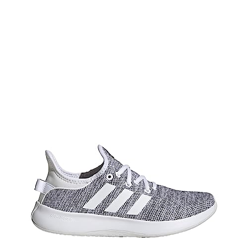 Adidas Women's Cloudfoam Pure White/Black, Size 5.5