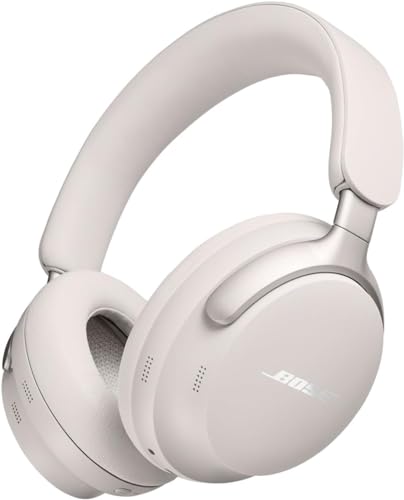 Bose QuietComfort Ultra Bluetooth Headphones, White Smoke