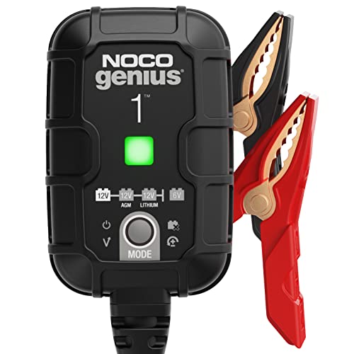 NOCO GENIUS1 1A Smart Battery Charger for 6V/12V