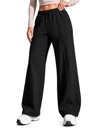 Leapstride Wide Leg Sweatpants Women Baggy Lounge