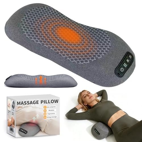 3-in-1 Back Massager with Heat, Vibration & Stretching