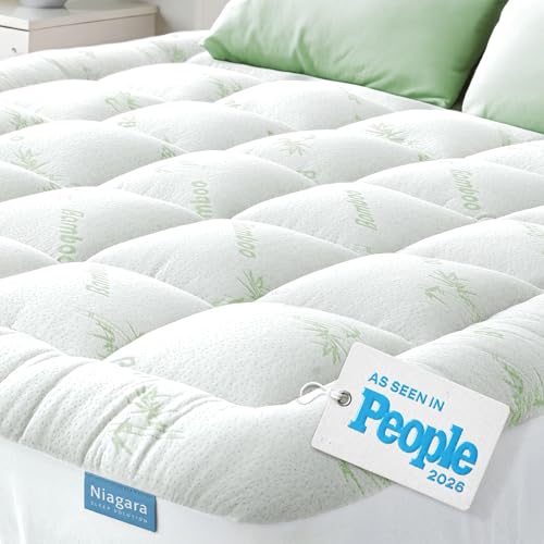 Niagara Sleep Solution Ultra Soft Queen Mattress Topper - Bamboo
