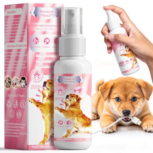120ml No Chew Spray for Dogs - Bitter Apple Deterrent
