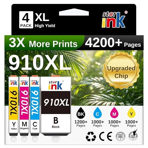 910XL Ink Cartridge Replacement Combo Pack